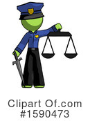 Green Design Mascot Clipart #1590473 by Leo Blanchette