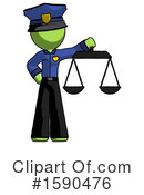 Green Design Mascot Clipart #1590476 by Leo Blanchette