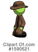 Green Design Mascot Clipart #1590521 by Leo Blanchette