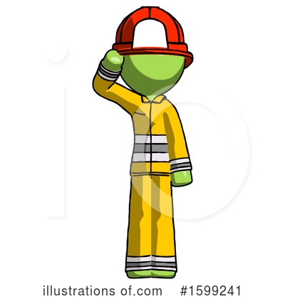 Royalty-Free (RF) Green Design Mascot Clipart Illustration by Leo Blanchette - Stock Sample #1599241