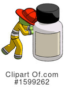 Green Design Mascot Clipart #1599262 by Leo Blanchette