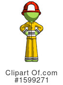 Green Design Mascot Clipart #1599271 by Leo Blanchette