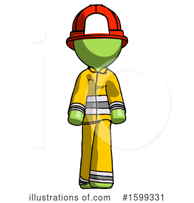 Royalty-Free (RF) Green Design Mascot Clipart Illustration by Leo Blanchette - Stock Sample #1599331