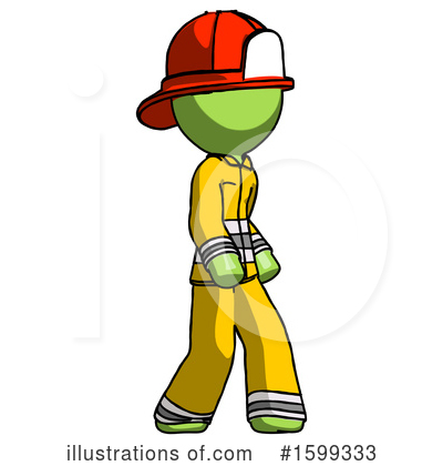 Royalty-Free (RF) Green Design Mascot Clipart Illustration by Leo Blanchette - Stock Sample #1599333