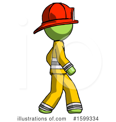 Royalty-Free (RF) Green Design Mascot Clipart Illustration by Leo Blanchette - Stock Sample #1599334