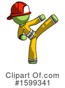 Green Design Mascot Clipart #1599341 by Leo Blanchette
