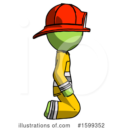 Royalty-Free (RF) Green Design Mascot Clipart Illustration by Leo Blanchette - Stock Sample #1599352
