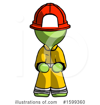 Royalty-Free (RF) Green Design Mascot Clipart Illustration by Leo Blanchette - Stock Sample #1599360