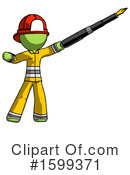 Green Design Mascot Clipart #1599371 by Leo Blanchette