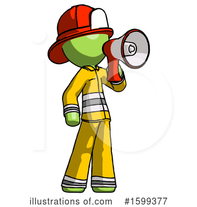 Royalty-Free (RF) Green Design Mascot Clipart Illustration by Leo Blanchette - Stock Sample #1599377