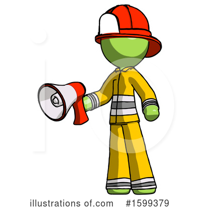 Royalty-Free (RF) Green Design Mascot Clipart Illustration by Leo Blanchette - Stock Sample #1599379