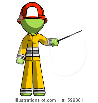 Royalty-Free (RF) Green Design Mascot Clipart Illustration by Leo Blanchette - Stock Sample #1599381