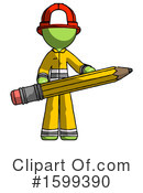 Green Design Mascot Clipart #1599390 by Leo Blanchette