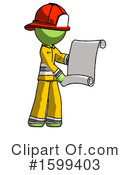 Green Design Mascot Clipart #1599403 by Leo Blanchette