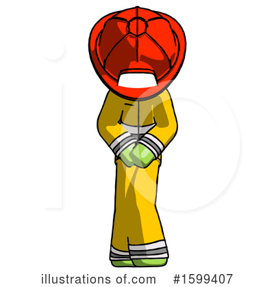 Royalty-Free (RF) Green Design Mascot Clipart Illustration by Leo Blanchette - Stock Sample #1599407