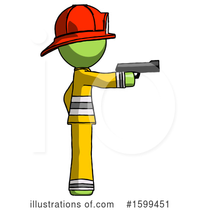Royalty-Free (RF) Green Design Mascot Clipart Illustration by Leo Blanchette - Stock Sample #1599451