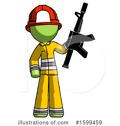 Royalty-Free (RF) Green Design Mascot Clipart Illustration by Leo Blanchette - Stock Sample #1599459