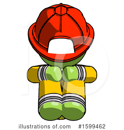 Royalty-Free (RF) Green Design Mascot Clipart Illustration by Leo Blanchette - Stock Sample #1599462