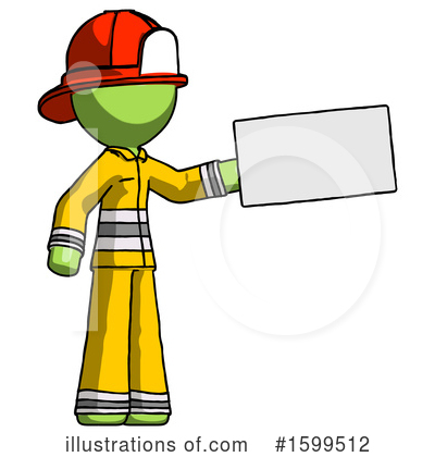 Royalty-Free (RF) Green Design Mascot Clipart Illustration by Leo Blanchette - Stock Sample #1599512