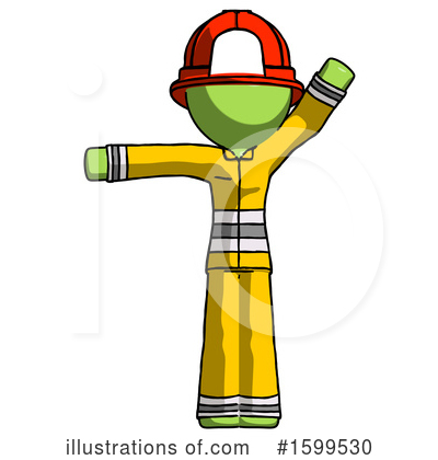 Royalty-Free (RF) Green Design Mascot Clipart Illustration by Leo Blanchette - Stock Sample #1599530