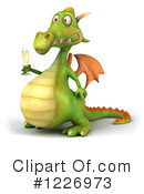 Green Dragon Clipart #1226973 by Julos