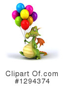 Green Dragon Clipart #1294374 by Julos