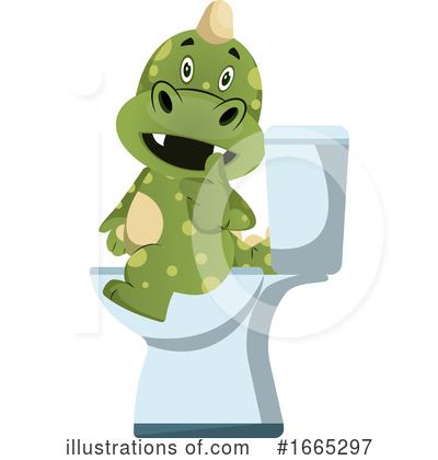 Royalty-Free (RF) Green Dragon Clipart Illustration by Morphart Creations - Stock Sample #1665297
