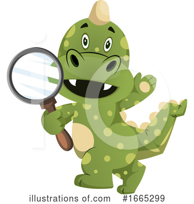 Royalty-Free (RF) Green Dragon Clipart Illustration by Morphart Creations - Stock Sample #1665299