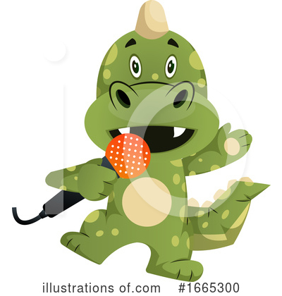 Royalty-Free (RF) Green Dragon Clipart Illustration by Morphart Creations - Stock Sample #1665300