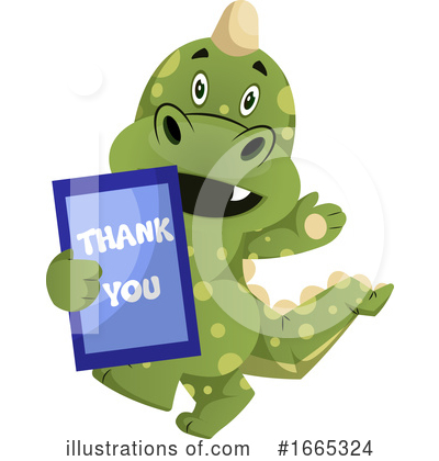 Royalty-Free (RF) Green Dragon Clipart Illustration by Morphart Creations - Stock Sample #1665324