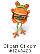 Green Frog Clipart #1248420 by Julos