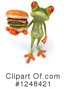 Green Frog Clipart #1248421 by Julos