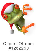 Green Frog Clipart #1262298 by Julos