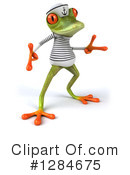 Green Frog Clipart #1284675 by Julos