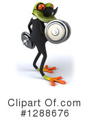 Green Frog Clipart #1288676 by Julos