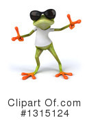 Green Frog Clipart #1315124 by Julos