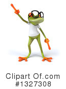 Green Frog Clipart #1327308 by Julos