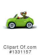 Green Frog Clipart #1331157 by Julos