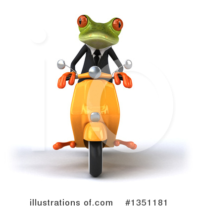 Business Frog Clipart #1351181 by Julos
