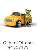 Green Frog Clipart #1357179 by Julos