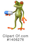 Green Frog Clipart #1406276 by Julos