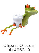 Green Frog Clipart #1406319 by Julos