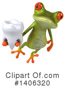 Green Frog Clipart #1406320 by Julos