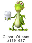 Green Gecko Clipart #1391637 by Julos