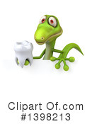 Green Gecko Clipart #1398213 by Julos