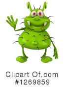 Green Germ Clipart #1269859 by Julos