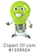 Green Light Bulb Clipart #1338624 by Julos