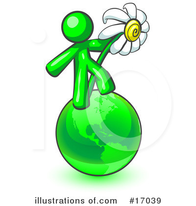 Flower Clipart #17039 by Leo Blanchette