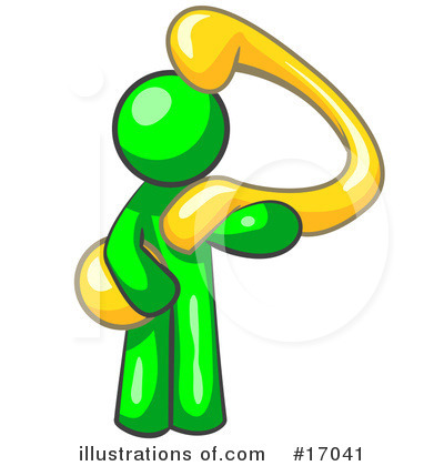 Question Mark Clipart #17041 by Leo Blanchette