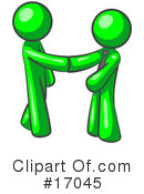 Green Man Clipart #17045 by Leo Blanchette